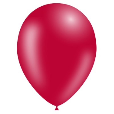 GLOBOS ROJO SOLIDO 10 UND- BALL