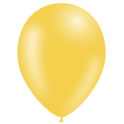 GLOBOS AMARILLO SOLIDO 10 UND- BALL