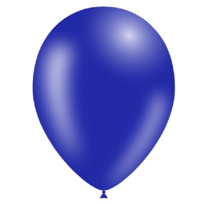 GLOBOS AZUL MARINO SOLIDO 10 UND- BALL