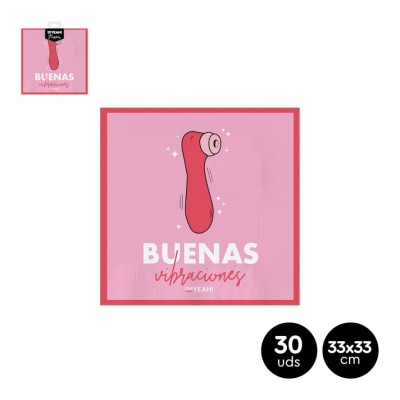 SERVILLETA 2C BUENAS VIBRACIONES 30 UND