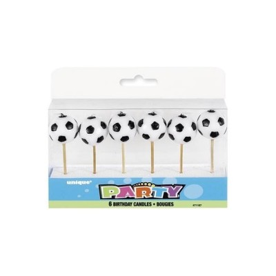 VELAS PICK MINI FORMA FUTBOL 6 UND