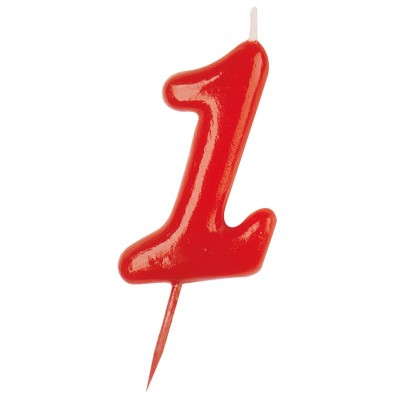 VELA ROJA NUM. 1