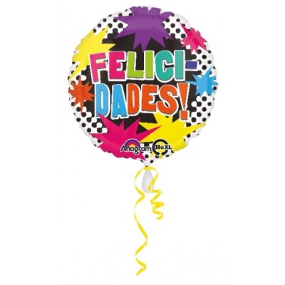 FOIL FELICIDADES PINTADAS