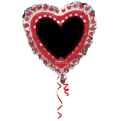 FOIL CORAZON PIZARRA