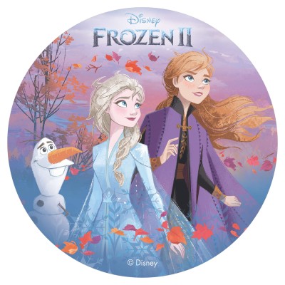 DISCOS OBLEA 20 CM FROZEN