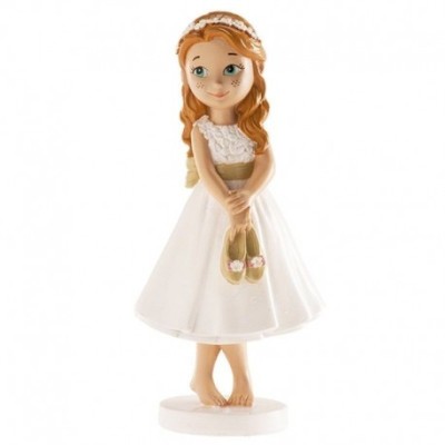FIGURA NIÑA DESCALZA 13 CM