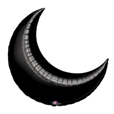 GLOBO LUNA NEGRA 17'