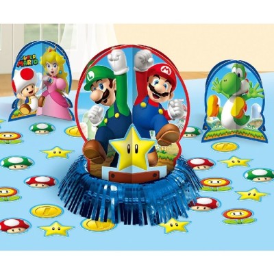 KIT DECO. MESA SUPER MARIO