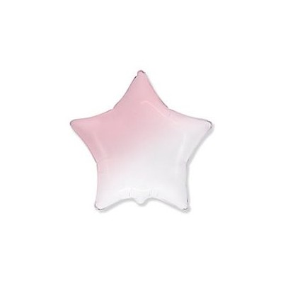 GLOBO ESTRELLA GRADIENT ROSA 18'