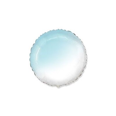 GLOBO CIRCULO GRADIENT AZUL 18'
