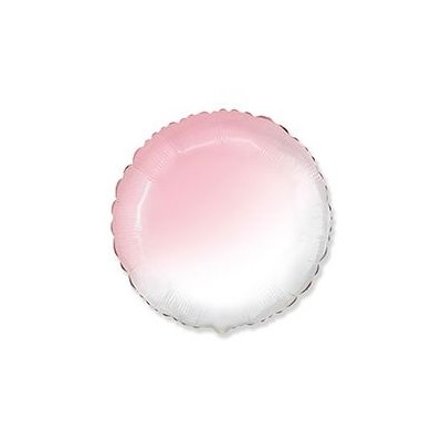 GLOBO CIRCULO GRADIENT ROSA 18'