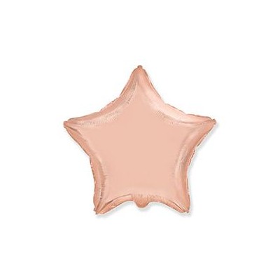 GLOBO ESTRELLA ROSE/GOLD 18'