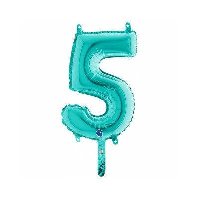 GLOBO NUM. 5 TIFFANY 36 CM