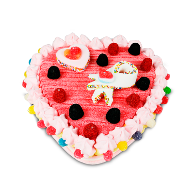 TARTA CORAZON MEDIANO