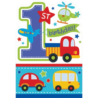 INVITACIONES 1ER CUMPLE NIÑO