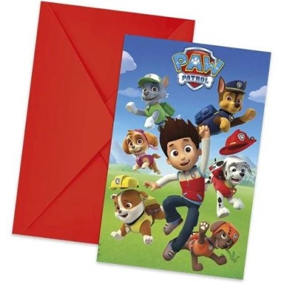 INVITACIONES PATRULLA CANINA 6 UND