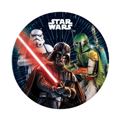 PLATOS STAR WARS 8 UN 23 CM
