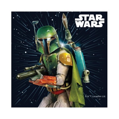 SERVILLETAS STAR WARS 20 UN