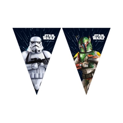 BANDERAS TRIANGULO STAR WARS