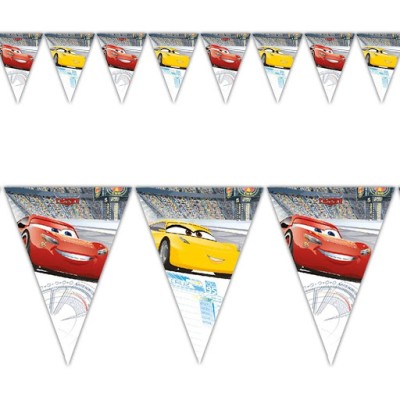 BANDERAS TRIANGULARES CARS ICE