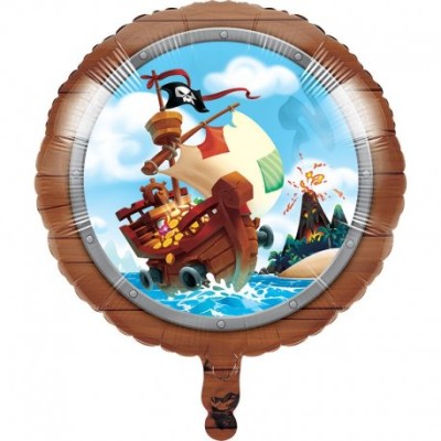 GLOBO FOIL 18'PIRATAS