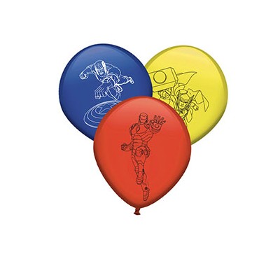 8 GLOBOS VENGADORES EXP S/24
