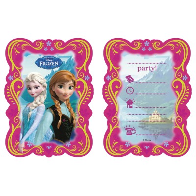 INVITACIONES FROZEN S/6