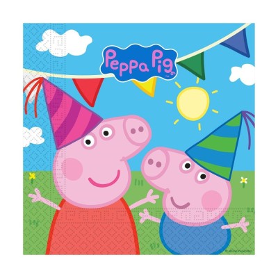 SERVILLETAS PEPPA PIG 20 UND