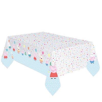 MANTEL PLASTICO PEPPA PIG 1.8 M X 1.2 M