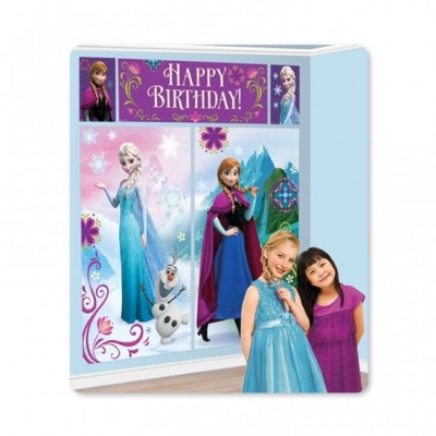 ESCENA PARED FROZEN 5 PZAS