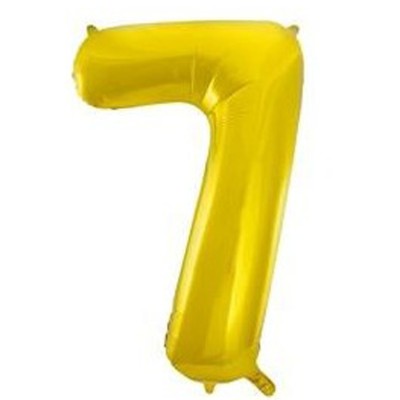 GLOBO FOIL 86 CM-ORO N.7