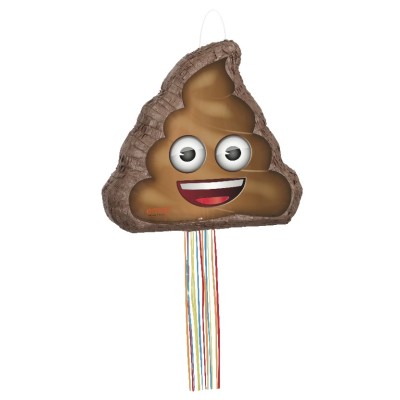 PIÑATA MEXICANA CAQUITA EMOJI
