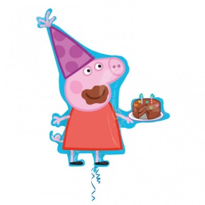 GLOBO PEPPA PIG CON CHOCOLATE