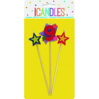 VELAS SELECCIÓN ESTRELLAS N. 9
