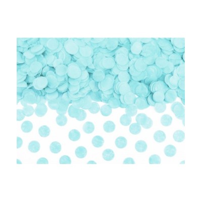BOLSA CONFETTI CELESTE PAPEL 15 GR