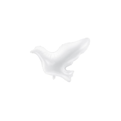 GLOBO FOIL PALOMA BLANCA  77 X 66 CM