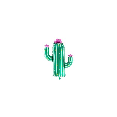 GLOBO FOIL CACTUS 60 X 82 CM