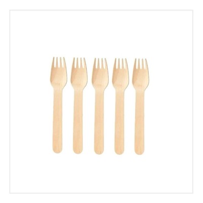 PACK TENEDOR MADERA 50 UND