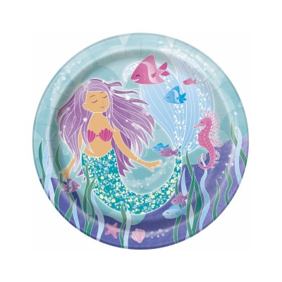 PLATOS 23 CM SIRENAS 8 UND