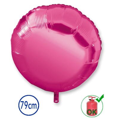 GLOBO CIRCULO FUCSIA 79 CM (36')