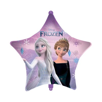 GLOBO FROZEN ANNA & ELSA ESTRELLA 18'