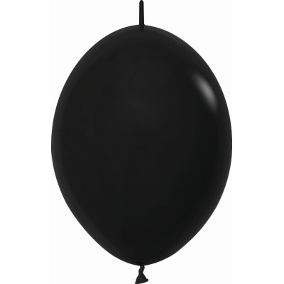 LINK-LOON 12' SOLIDO NEGRO 28 CM 25 UND