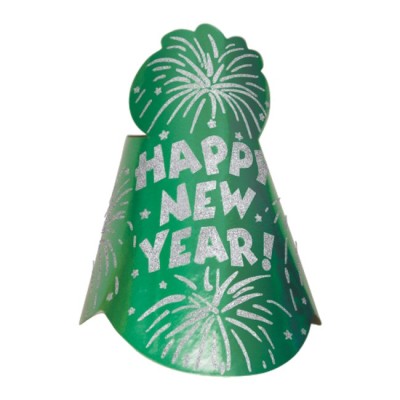GORRO HAPPY NEW YEAR CONO VERDE