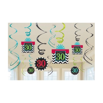 DECO COLG. CHEVRON BDAY 30