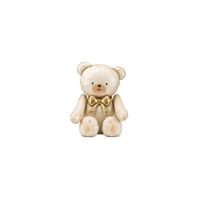 GLOBO FOIL OSO 75 X 84 CM CREMA