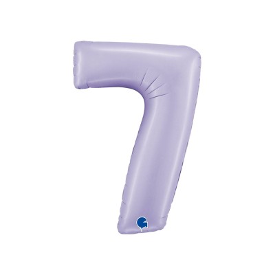 GLOBO SATIN LILA 40' NUM.7