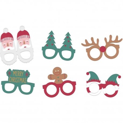 GAFAS NAVIDAD PAPEL 6 UND