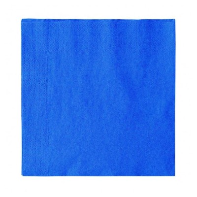 SERVILLETA AZUL 40X40 50 UND HODECOR