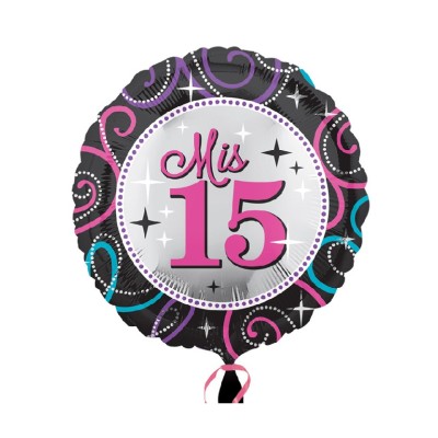 GLOBO FOIL MIS QUINCE