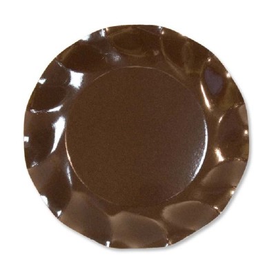 PLATO 24 CM MARRON OLAS